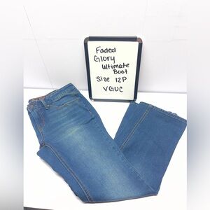 Faded Glory Women's Classic Blue Boot Cut Jeans